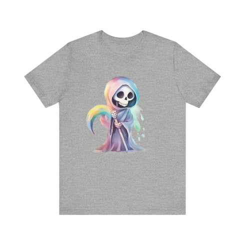 Cute Colorful Reaper - Short Sleeve Tee